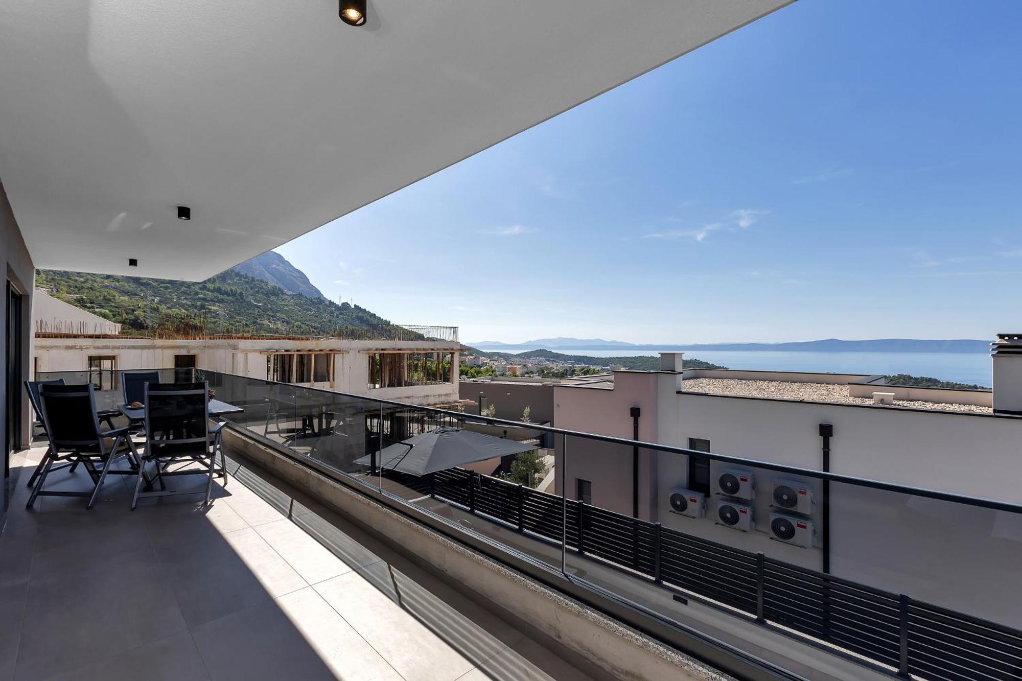 Villa Adria Макарска Экстерьер фото